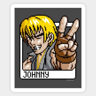 Martial Arts Johnny Sticker